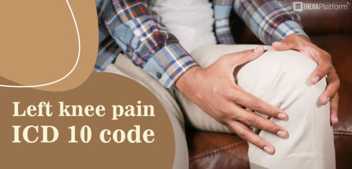 Left knee pain ICD  code