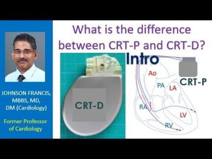 What is the difference between CRT-P and CRT-D? Intro